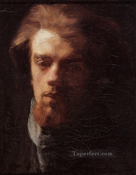 Henri Fantin Latour Painting - Self Portrait 1860 Henri Fantin Latour